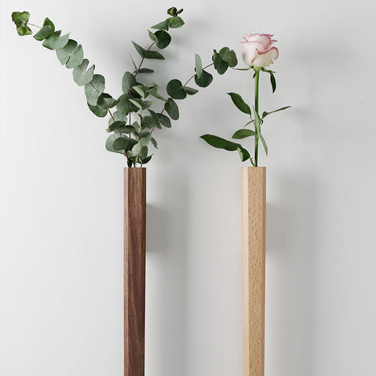 Single Floral Hanging Wall Vase