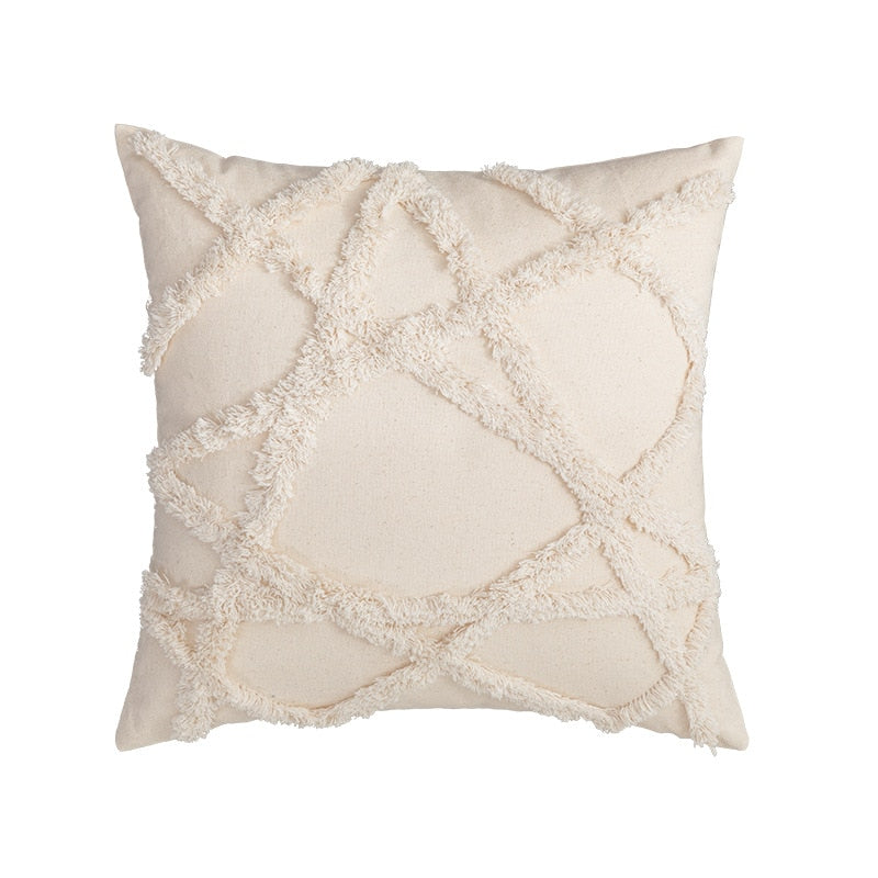 Tassels Macrame Cushion Cover