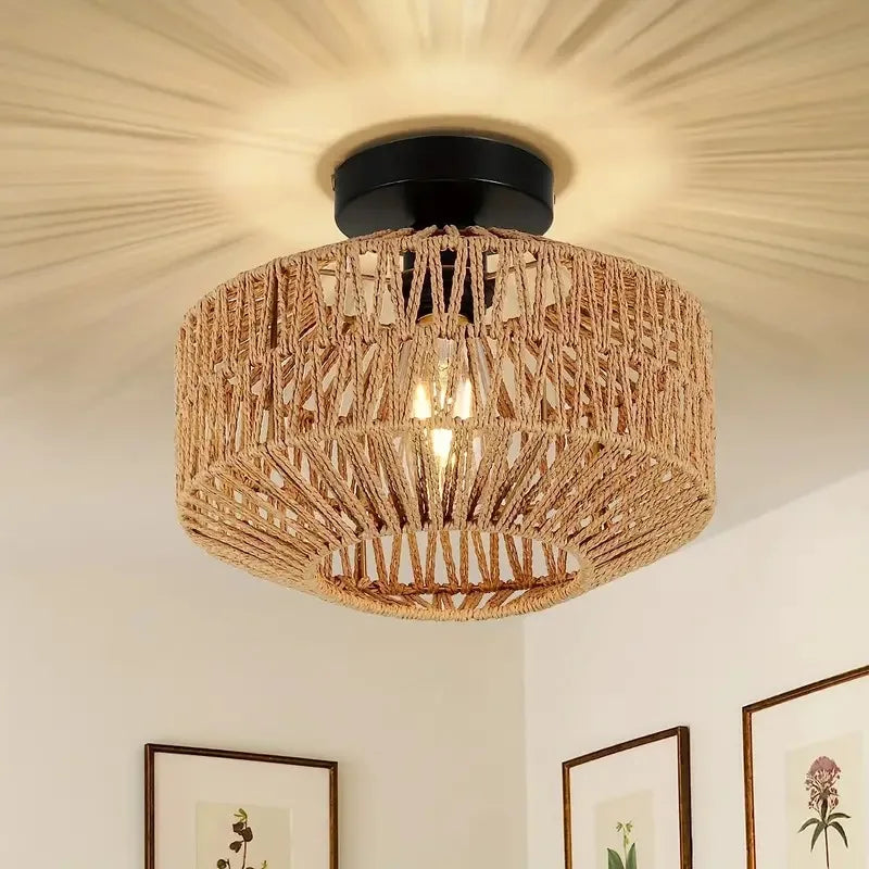 Bamboo Chandelier Ceiling Lamp
