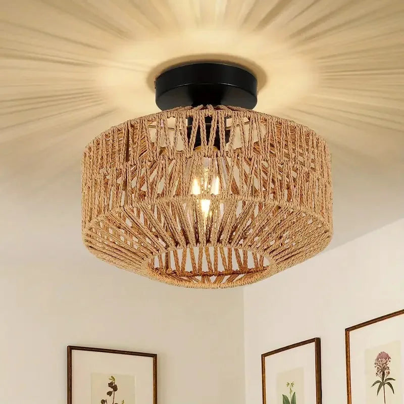 Bamboo Chandelier Ceiling Lamp
