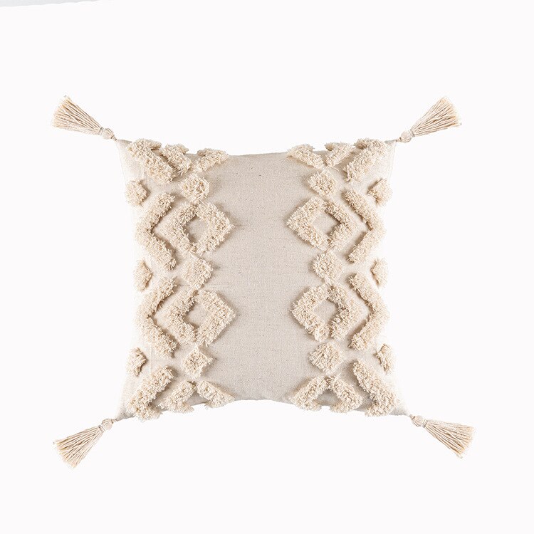 Tassels Macrame Cushion Cover