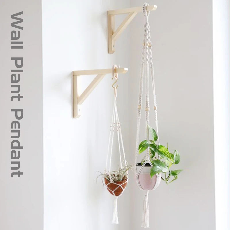 Hanging Basket Macrame Decor