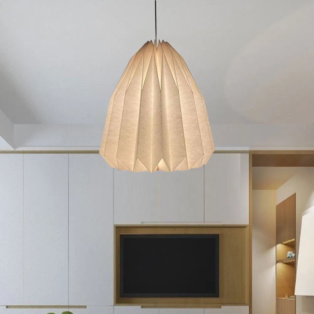 Modern Paper Origami Chandelier