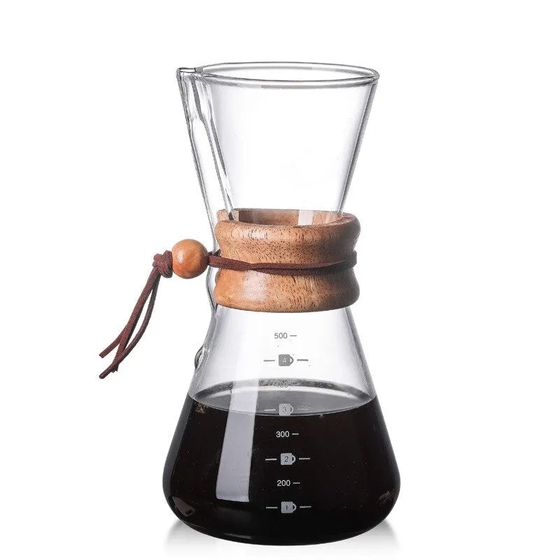 Hand Brewed Coffee Pot with Filter