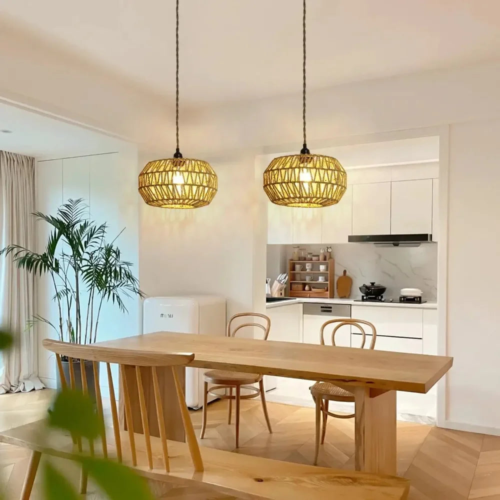 Vintage Rope Style Ceiling Pendant Light