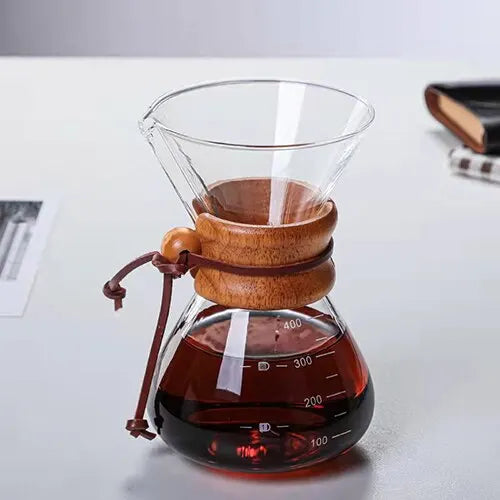 Hand Brewed Coffee Pot with Filter