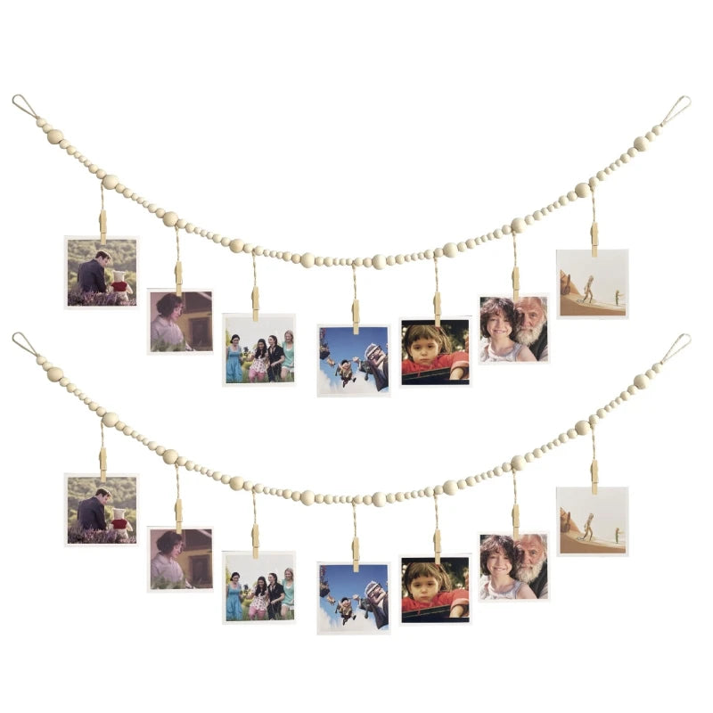 Photo Display Wall Hanging Decor